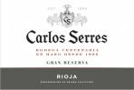 Bodegas Carlos Serres - Gran Reserva 0 (750)