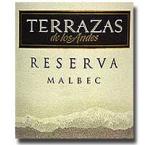 Bodegas Terrazas de los Andes - Malbec Mendoza Reserva 0 (750ml)