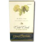 Chateau Ste. Michelle - Riesling Columbia Valley Cold Creek Vineyard 0 (750ml)