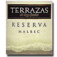 Bodegas Terrazas de los Andes - Malbec Mendoza Reserva NV (750ml) (750ml)