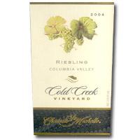 Chateau Ste. Michelle - Riesling Columbia Valley Cold Creek Vineyard NV (750ml) (750ml)