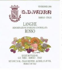 G.D. Vajra di Aldo - Rosso Langhe 2019 (750ml) (750ml)