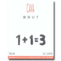 1+1=3 - Cava Brut NV (750ml) (750ml)