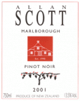 Allan Scott - Pinot Noir Marlborough 2020 (750ml)