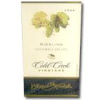 Chateau Ste. Michelle - Riesling Columbia Valley Cold Creek Vineyard 0 (750ml)