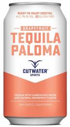 Cutwater Spirits - Grapefruit Tequila Paloma (4 pack 12oz cans) (4 pack 12oz cans)