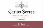 Bodegas Carlos Serres - Rioja Crianza 0 (750)