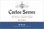 Bodegas Carlos Serres - Rioja Reserva 2014 (750)